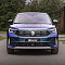 Volkswagen Tayron X оклейка в цветной полиуретан Iristek UC8067 Chameleon Thunder Blue Purple, антихром, новые диски